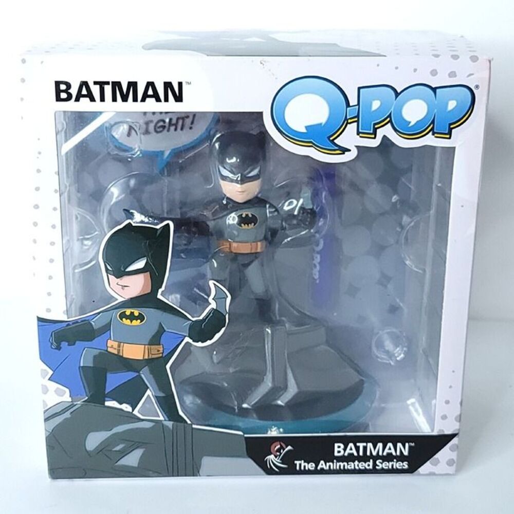 I am The Night Q-Pop Batman The Animated Series DC Comics NEW Box Not Perfect